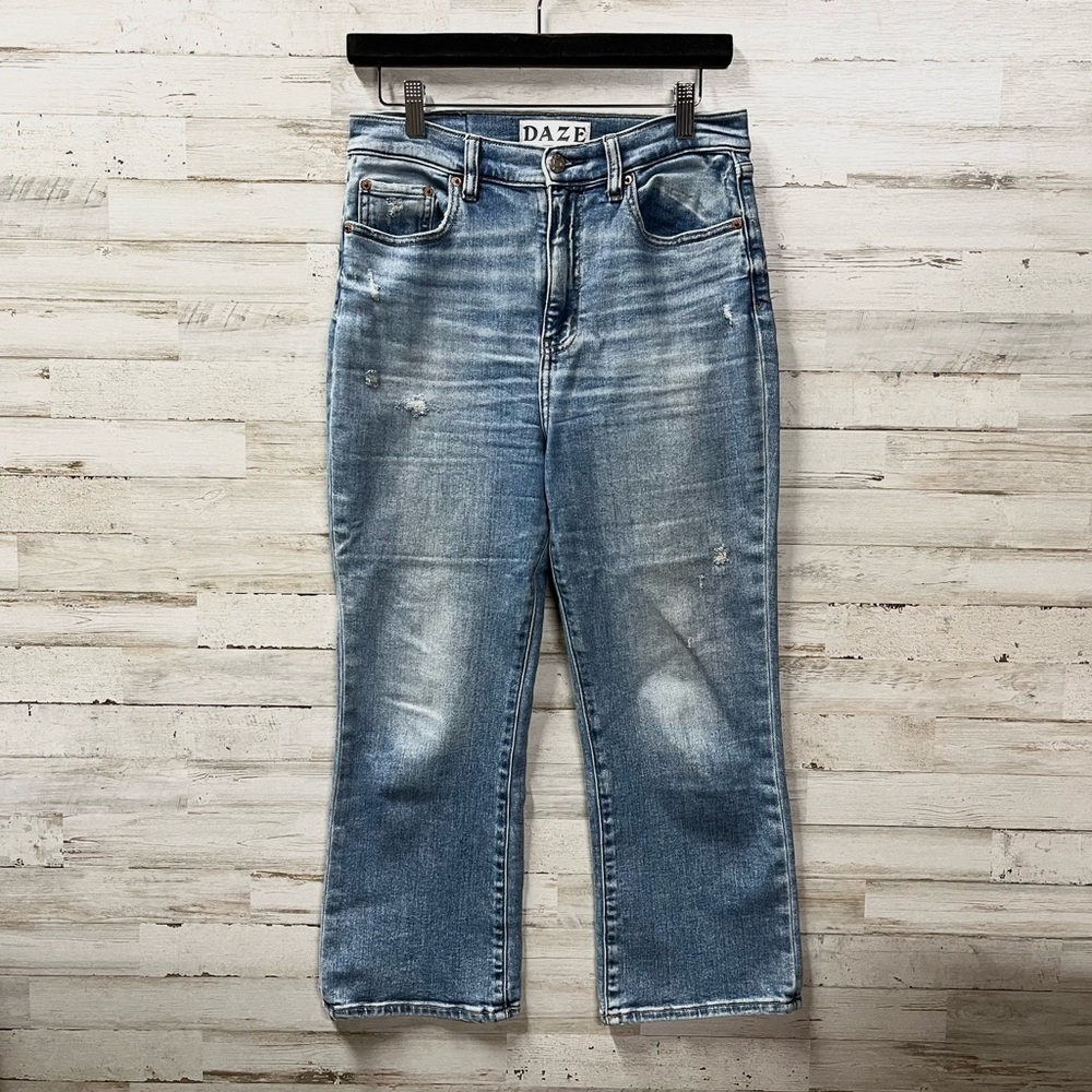 DAZE Hug Your Body High-Rise Bootcut Jeans